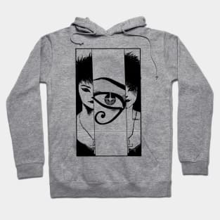 Deathly Eye (black) Hoodie